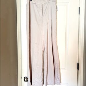 H&M silk wide leg pants